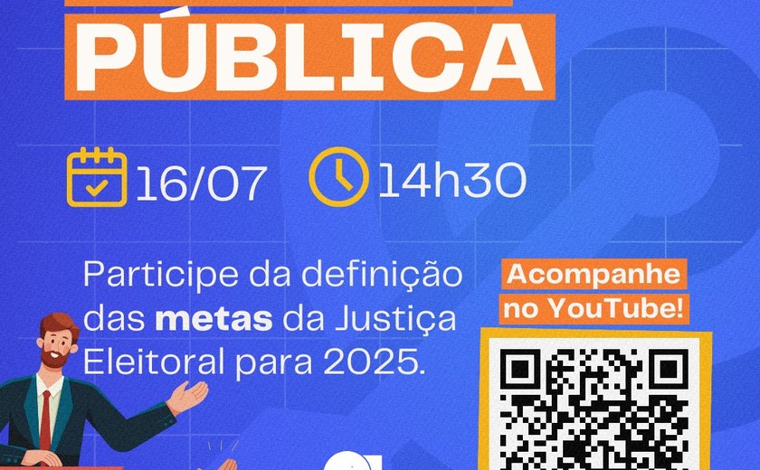 Em audiência pública, TREs debatem metas do Judiciário para 2025