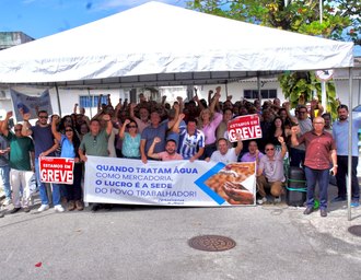 Nova paralisação dos trabalhadores da CASAL que permanecem em ‘‘Estado de Greve’’