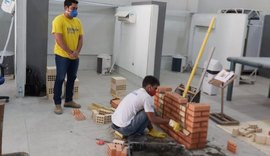 Senai promove simulado da Worldskills para alunos da área de Construção Civil