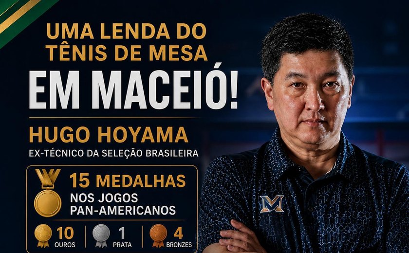 Maceió recebe grandes nomes do tênis de mesa e atletas de todo o Brasil para semana dedicada à modalidade