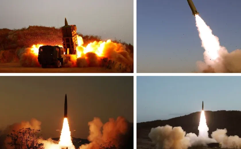 Coreia do Norte diz que lançamentos de mísseis foram ataques simulados contra os EUA