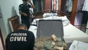 Mala com dinheiro achada na casa de João de Deus tinha R$ 1,2 milhão