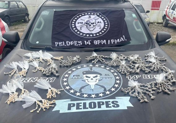 Polícia Militar apreende adolescente com quase mil porções de maconha e crack