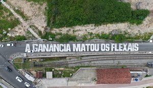 Em ato, comunidade dos Flexais denuncia violações de direitos