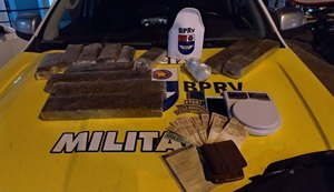 Homem é preso com mais de 10 kg de drogas em Maceió