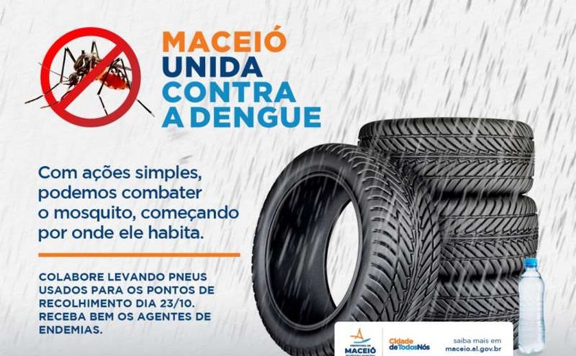 Boletim mostra novo aumento dos casos de dengue em Maceió e Saúde intensifica ações