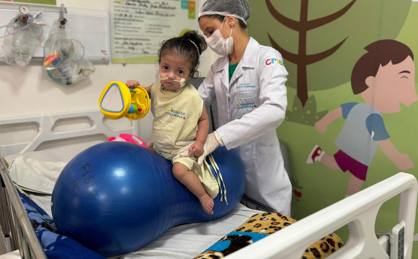 Terapia ocupacional transforma vidas de pacientes internados no Hospital da Criança de Alagoas