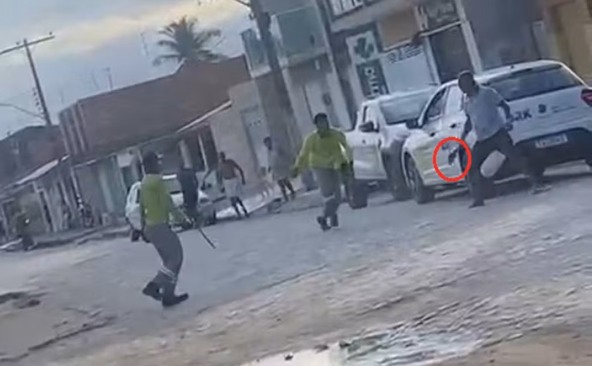 Funcionário da BRK é ferido com golpe de facão após corte de abastecimento em Atalaia