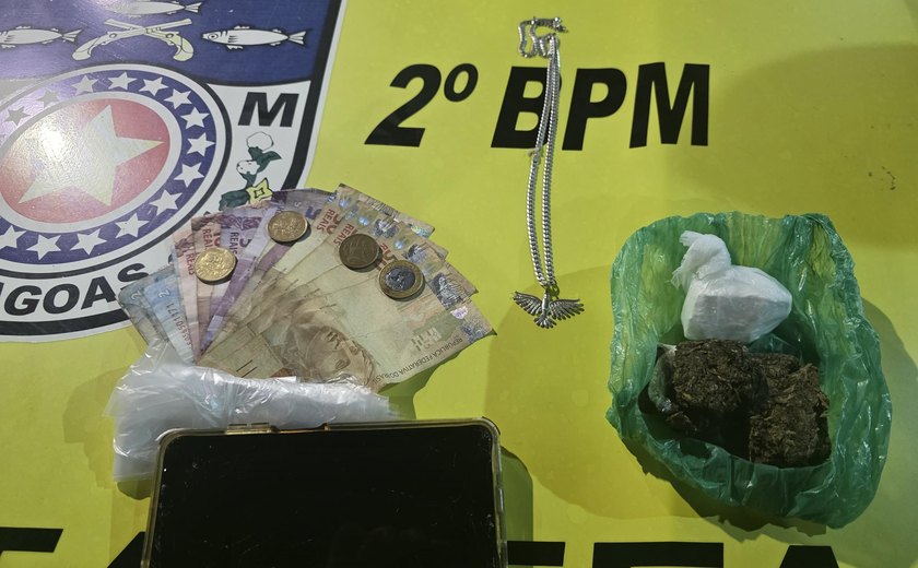 PM/AL prende suspeitos e apreende arma e drogas na Zona da Mata