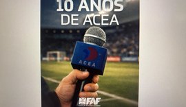 Federação Alagoana de Futebol enobrece aniversário da Associação de Cronistas Esportivos de AL