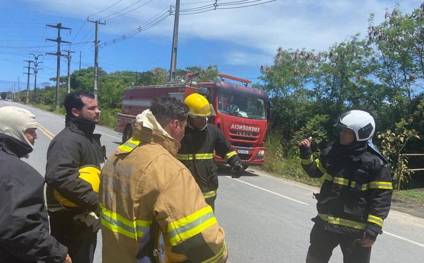 Corpo de Bombeiros retifica informações sobre incêndio em subestação no Polo Industrial de Alagoas