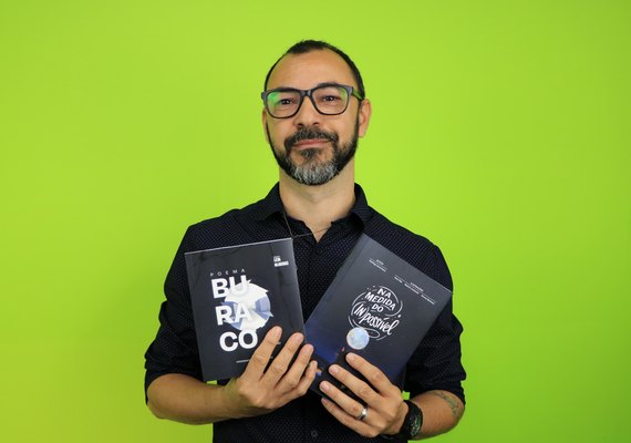 Poesia de Rodrigo Severiano é levada à Bienal do Livro