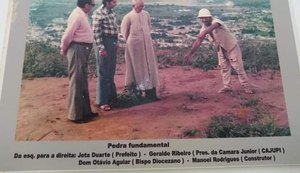 Idealizador do principal cartão postal de Palmeira narra como tudo surgiu há  44 anos