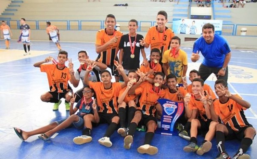 Escolas estaduais são destaque da Liga Alagoana de Futsal
