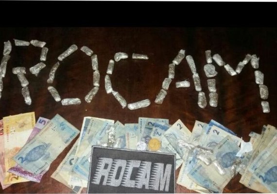 Rocam detém suspeito de efetuar disparos em via pública de Arapiraca