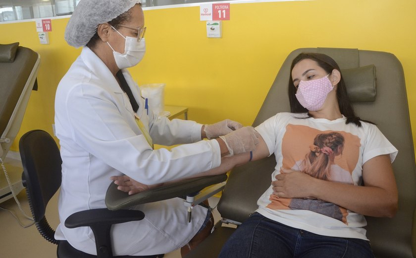 Unidade Via Expressa do Hemoal Maceió contabiliza mais de 9 mil doações de sangue em um ano