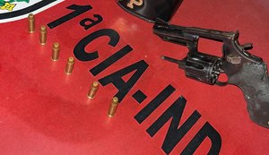 PM captura dupla com arma de fogo e moto adulterada em São Miguel dos Campos