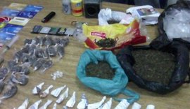 Polícia detém suspeitos de tráfico de drogas em três bairros da capital