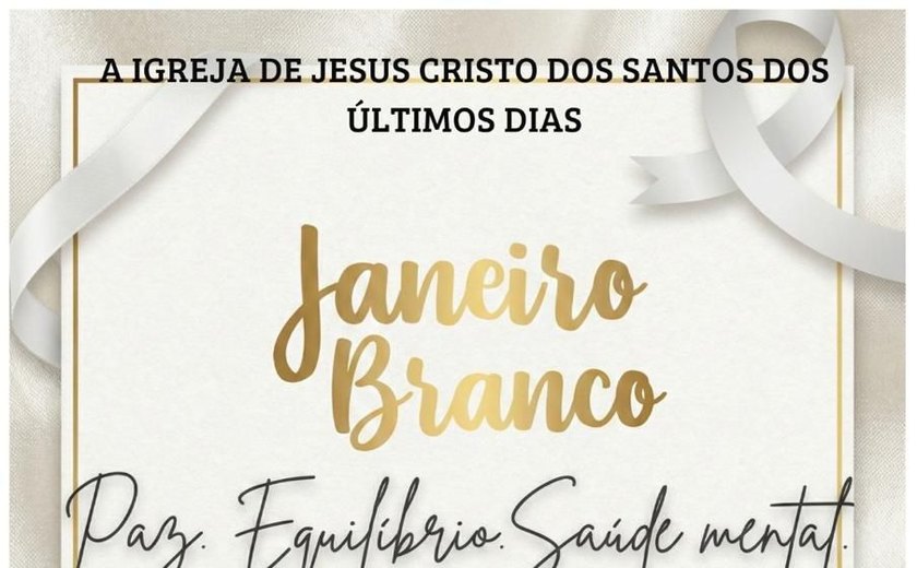 Igreja promove grande ação de saúde mental no Janeiro Branco em Maceió