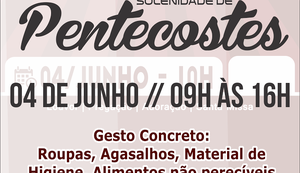 Encontro de Pentecostes é transferido para Santuário da Virgem dos Pobres