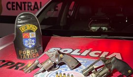 Em uma semana, PM apreende 21 armas de fogo, sendo quatro em Rio Largo