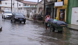 Inmet emite alerta de 'perigo' para chuvas em Maceió e 57 cidades alagoanas