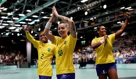 Handebol: Brasil estreia em Paris com vitória impecável contra Espanha