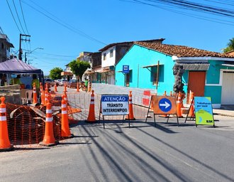 BRK realiza nova etapa de obra emergencial na rua Cabo Reis