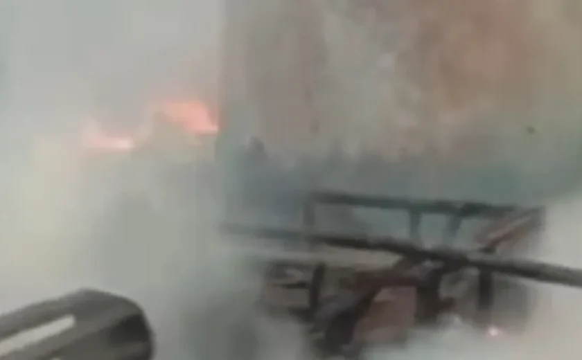 Homem morre após incêndio destruir residência em Pão de Açúcar