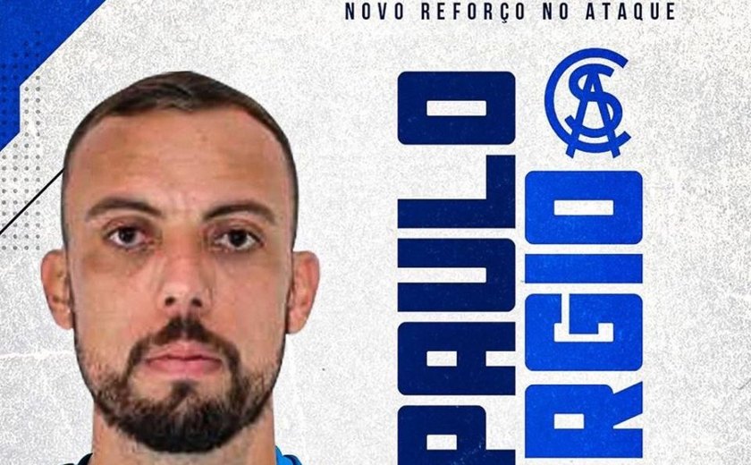 Atacante Paulo Sérgio é o primeiro dos novos reforços do CSA a ser regularizado