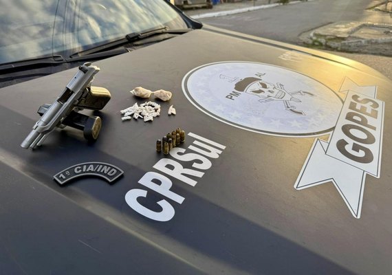 PM apreende 27 armas de fogo e mais de 10Kg de drogas na última semana no estado