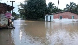 Quase todas as cidades da Região Norte de Alagoas foram atingidas pelas fortes chuvas