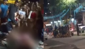 Casal é baleado em frente a panificação no Vergel do Lago, em Maceió