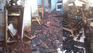 Menina de 6 anos coloca fogo em residência no interior de Alagoas