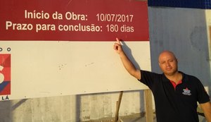 Sindpol denuncia atraso em obra em delegacia de Penedo