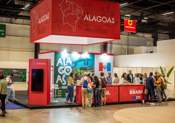Destino Alagoas é destaque no Salão Nacional do Turismo, em São Paulo