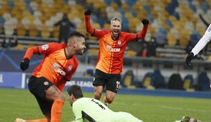 Liga dos Campeões: Real Madrid perde para Shakhtar e se complica