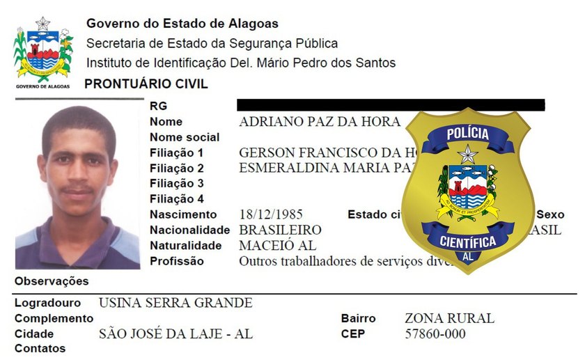 Instituto Médico Legal de Maceió tenta localizar familiares de vítima identificada