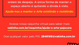 Arte Pajuçara realiza campanha virtual para não encerrar atividades em Maceió