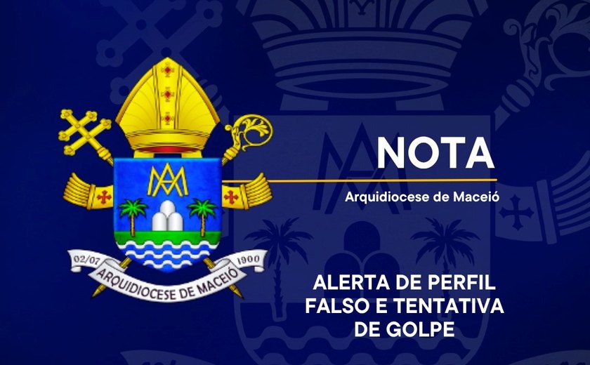 Arquidiocese de Maceió alerta fiéis sobre golpe com perfil falso em nome de Dom Beto Breis