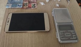 BPRv prende jovem e apreende adolescente de 14 anos com drogas na AL-101 Norte