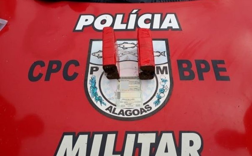 Polícia Militar apreende armas e 1,1 kg de maconha em Maceió e Arapiraca