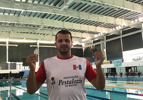 Paratleta da Pestalozzi Maceió participa de Campeonato Internacional de Natação