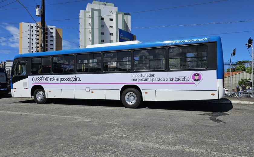 ‘O assédio não é passageiro’: Sinturb lança nova campanha contra importunação sexual nos ônibus