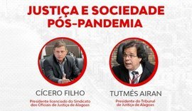 Live: presidente do TJ debate nesta terça reabertura do Judiciário