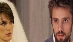 Clara desmascara Renato e o abandona no altar em 'O Outro Lado do Paraíso'