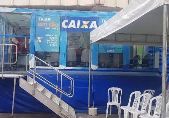 Caminhão da Adimplência Caixa oferta descontos especiais em Maceió