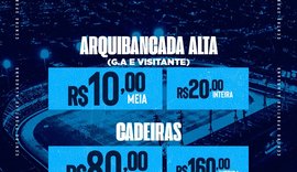 CSA inicia venda de ingressos para jogo contra o CSE pela seletiva