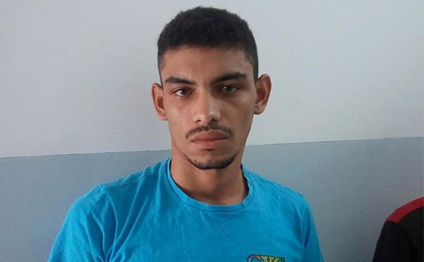 Polícia Civil prende jovem acusado de homicídio em Branquinha