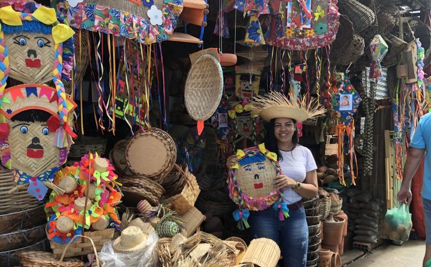 Mercado do Artesanato oferece produtos tradicionais para festejos juninos